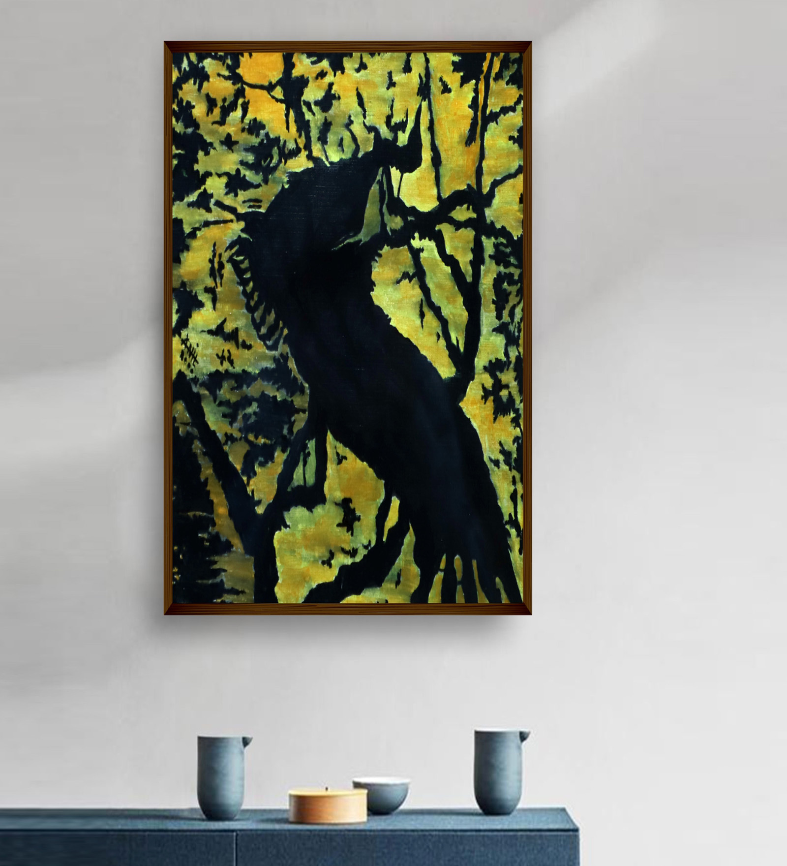 Framed Canvas Art Print (30X40 Inches)