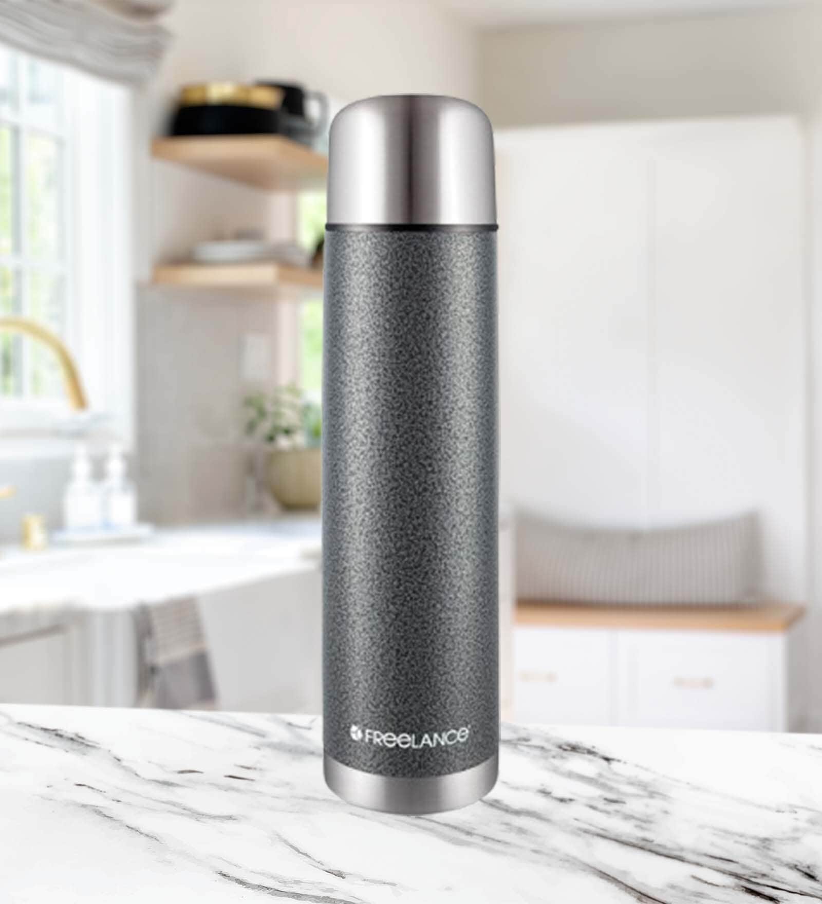 Black  Bullet 500ml Stainless Steel 1 Pc Vacuum Water Bottle