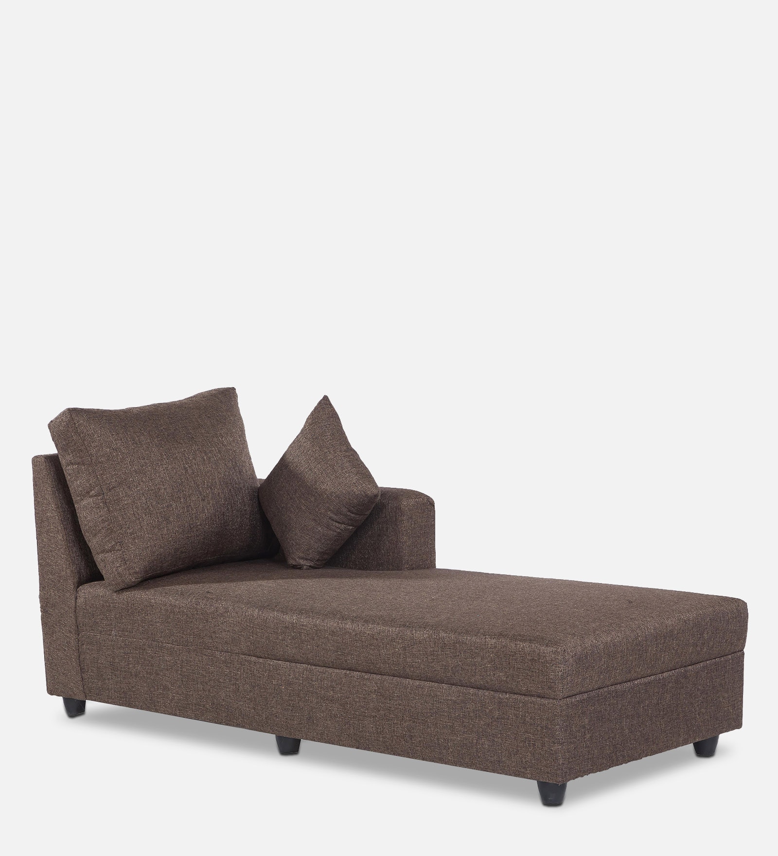 Fremont LHS Chaise Lounger in Brown Colour