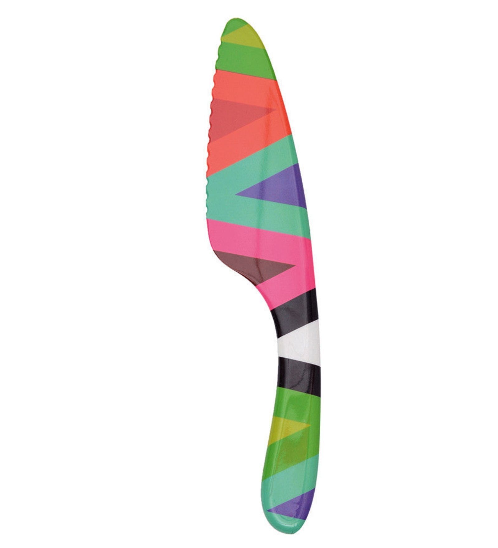 French Bull- Viva Multicolour Melamine Cake Knife