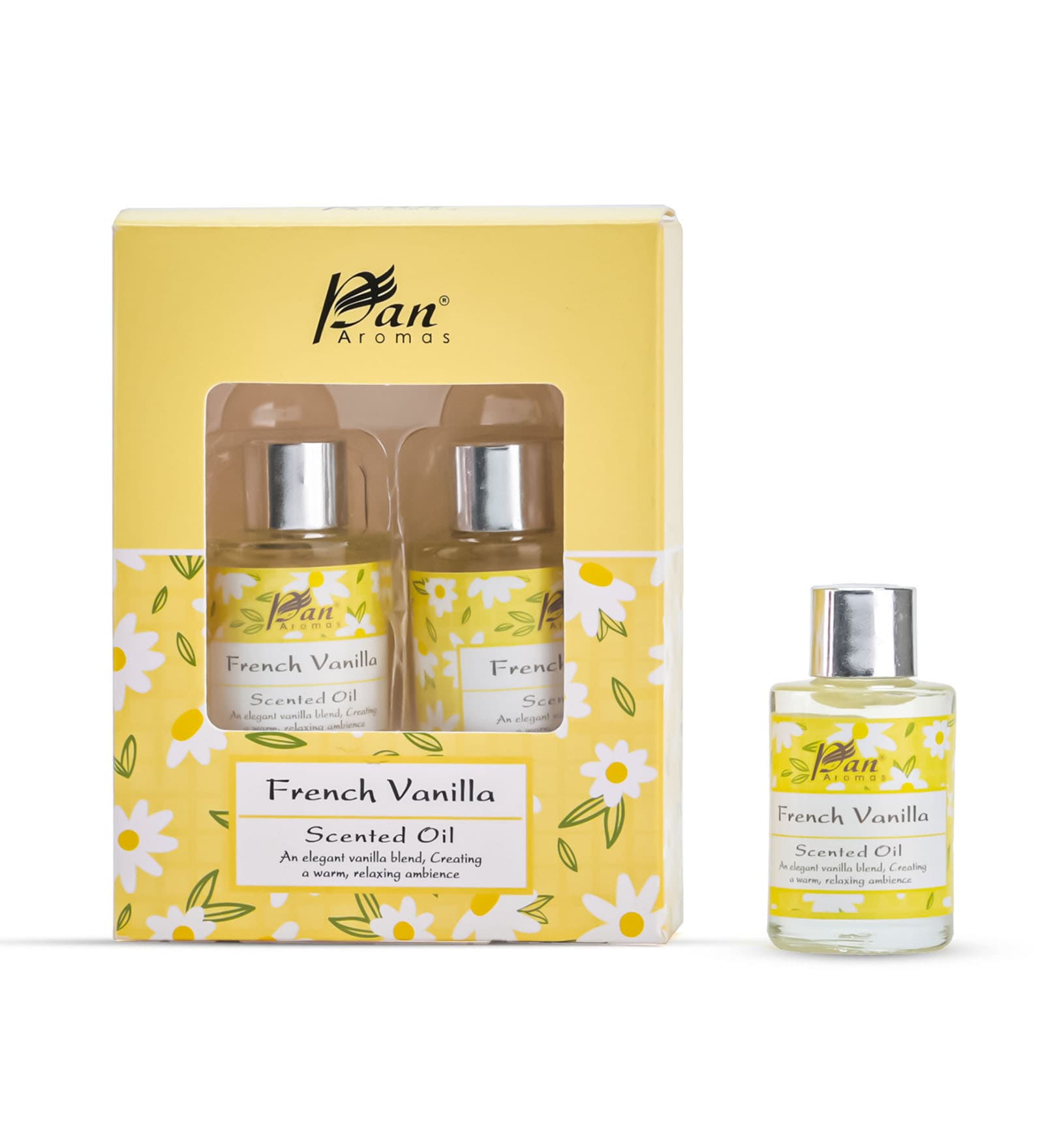 French Vanilla Glass Aroma Oil (Yellow)