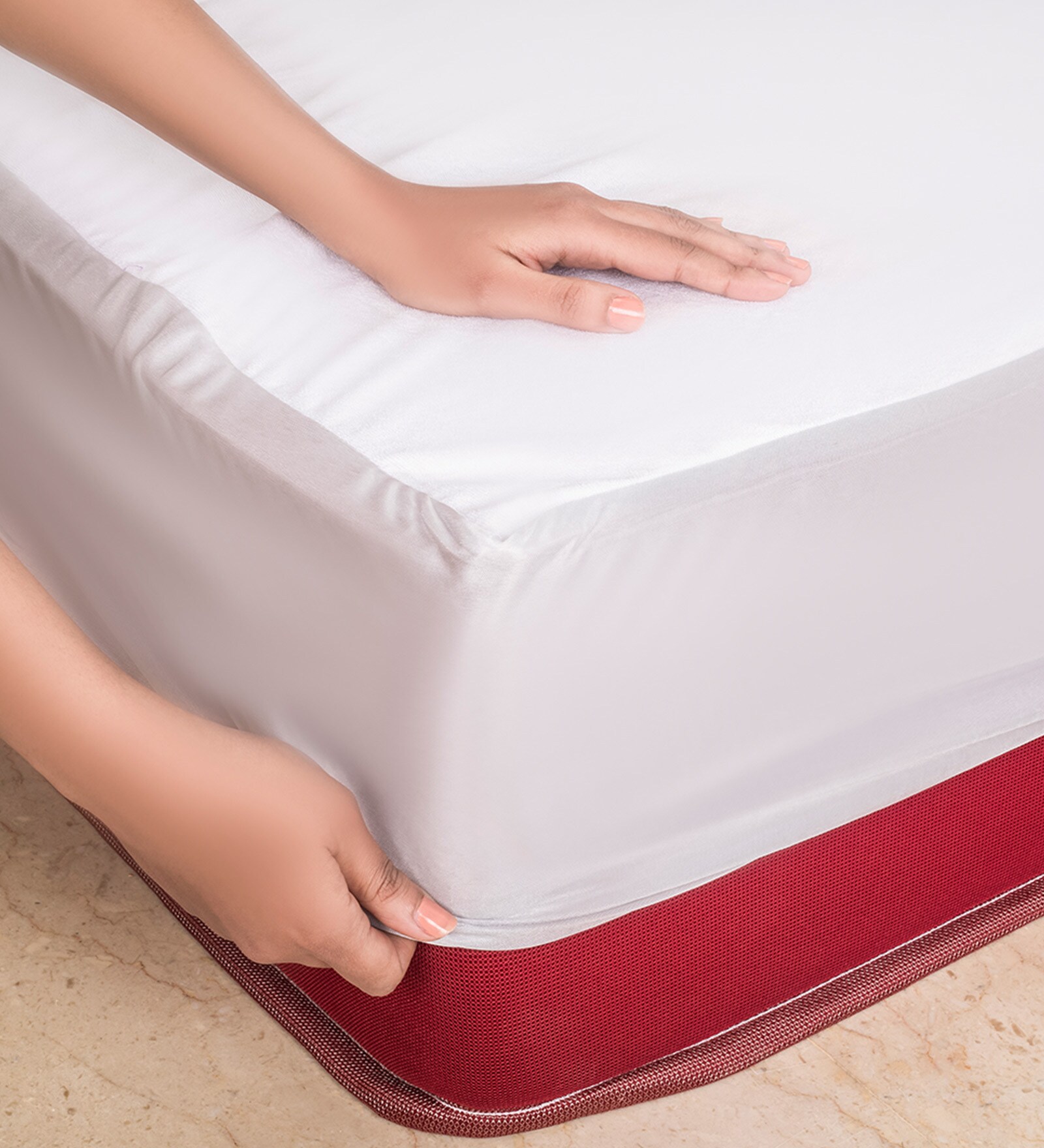 Buy Dota 72x72 Terry Cotton Waterproof King Size Mattress Protector