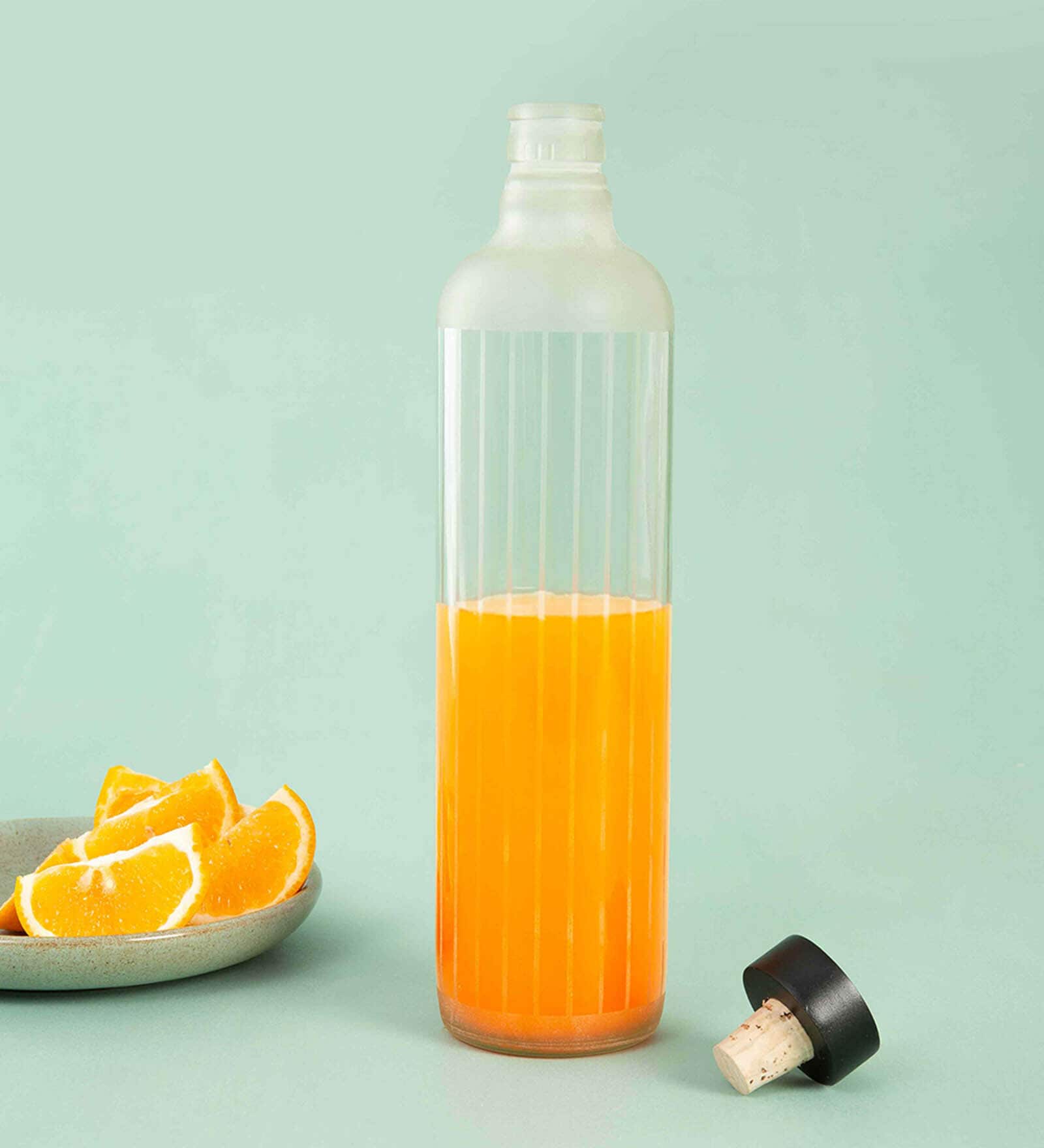 Frosty 750ml Glass Bottle