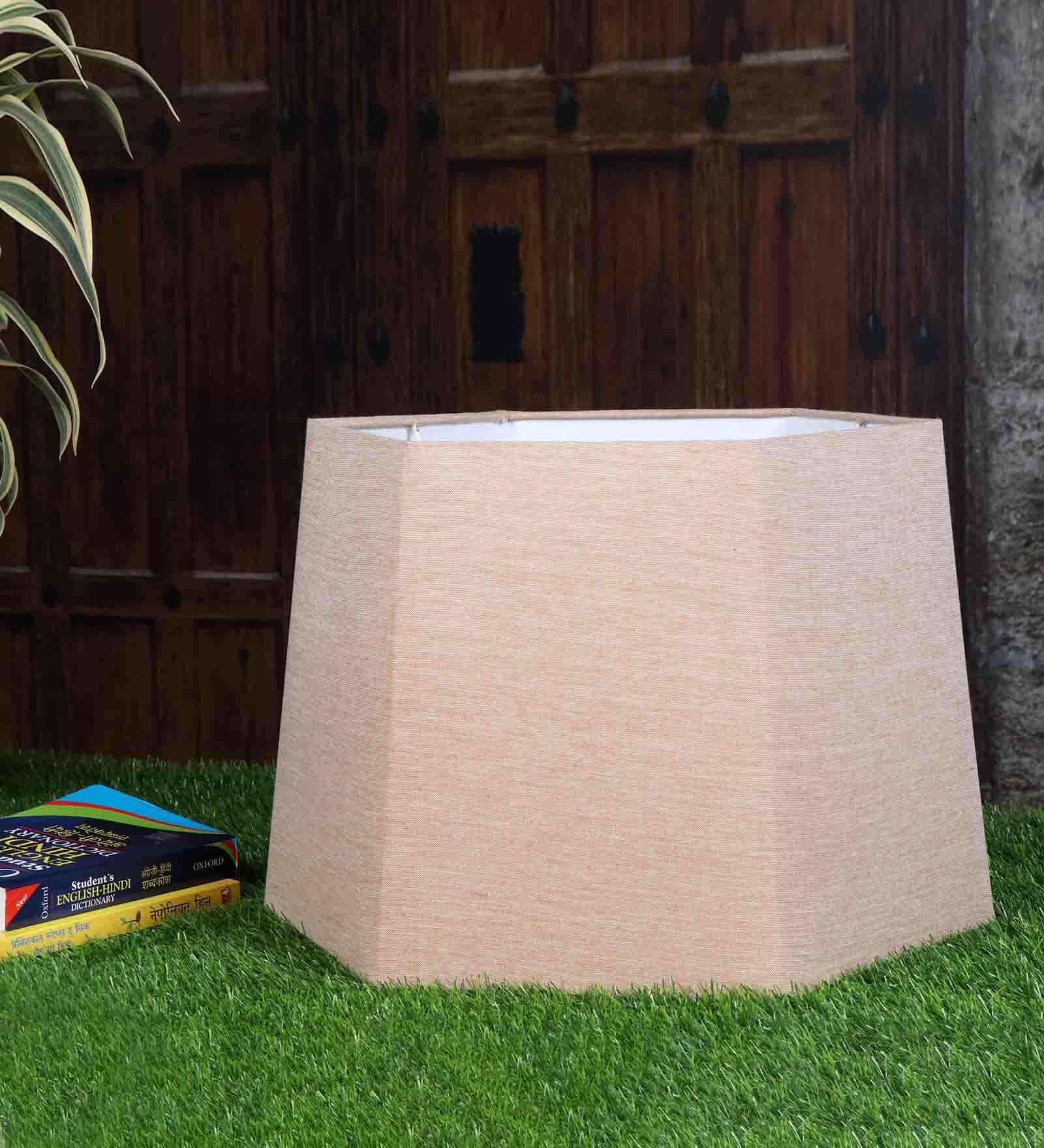 Frustum Lampshade In Beige Colour