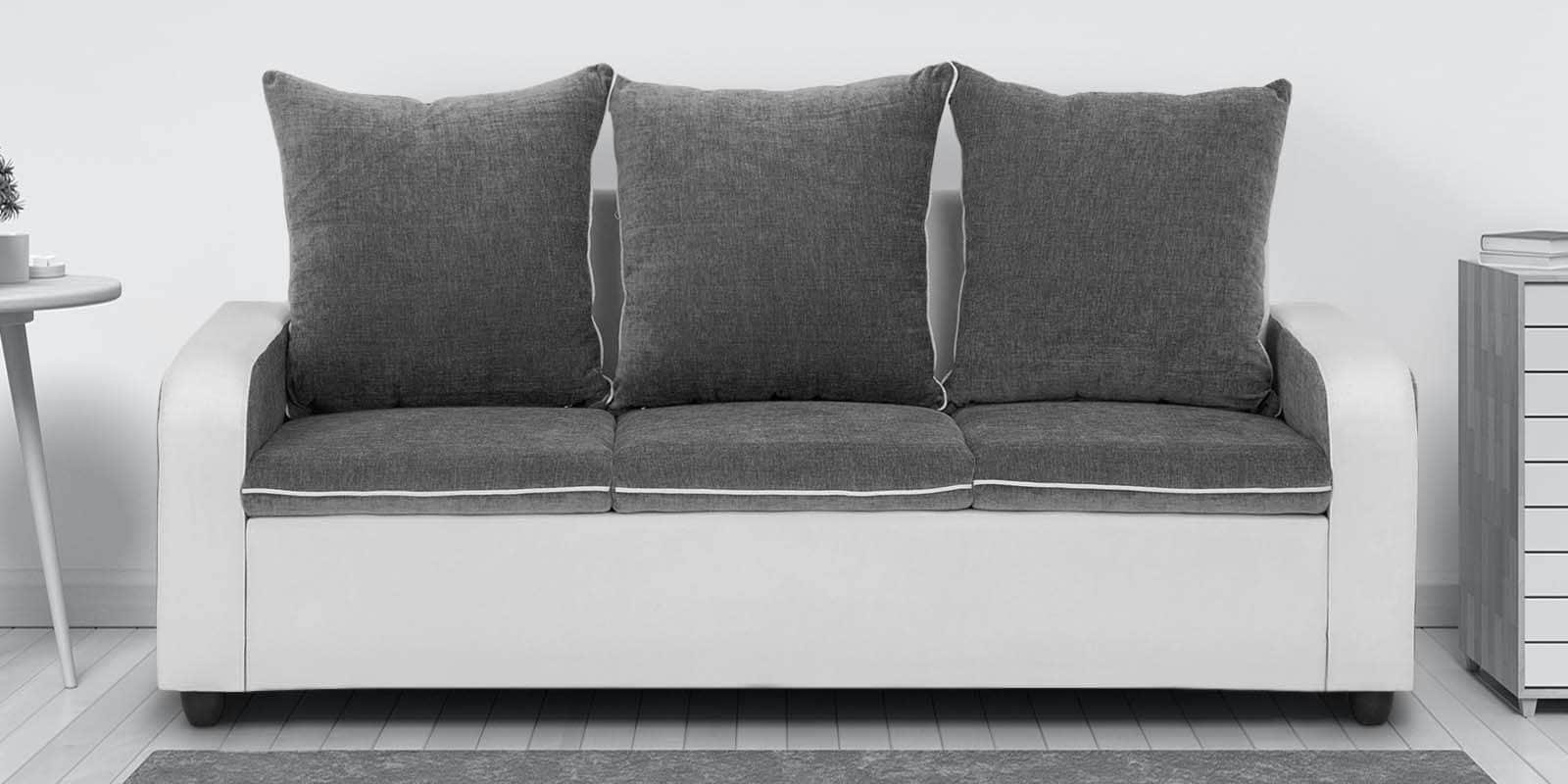 Frankfurt 3 Seater Sofa in Grey Colour