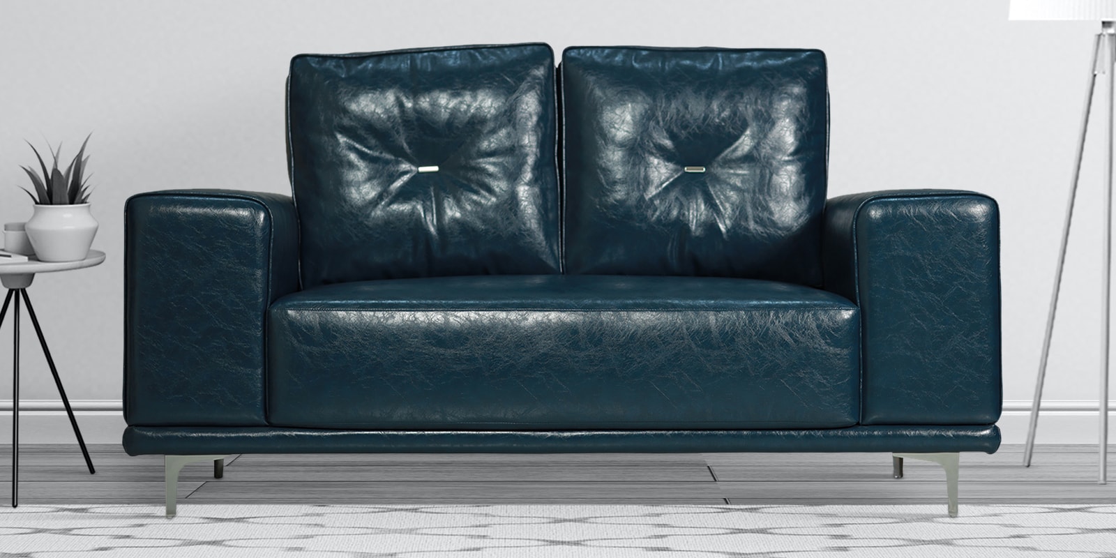 Freddo 2 Seater Sofa in Blue Colour