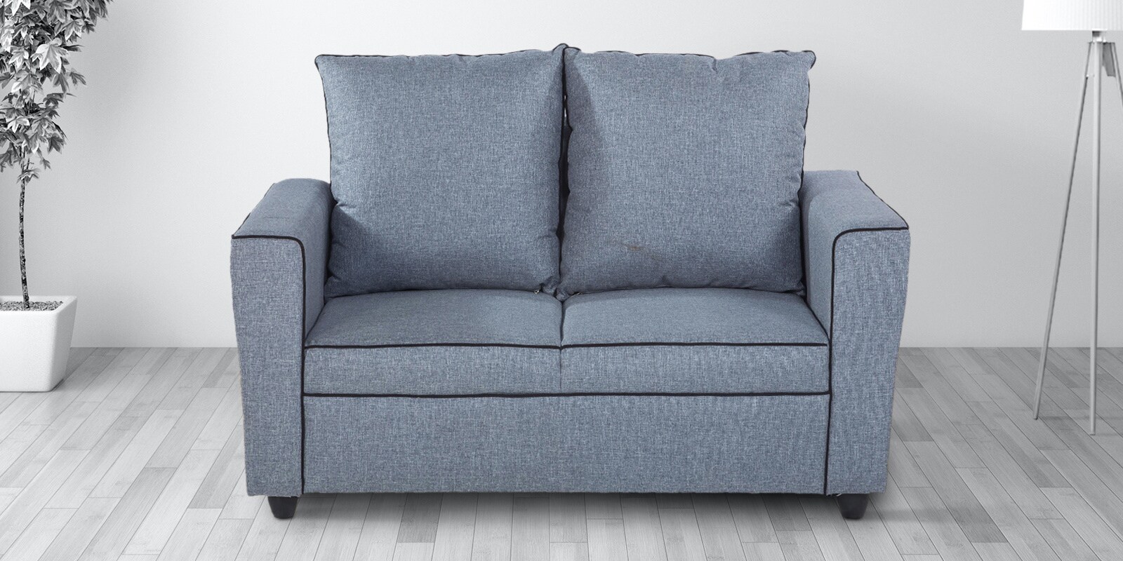 Fresno 2 Seater Sofa in Grey Colour Fresno 2 Seater Sofa in Grey Colour
