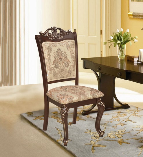 Buy Francisco Dining Chair In Walnut Color By Nilkamal Online