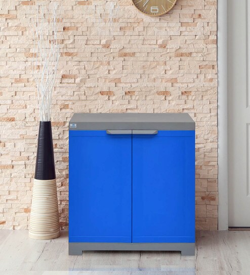 Buy Freedom Mini Small Fms Storage Cabinet In Deep Blue Grey