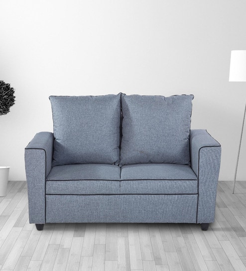 Fresno 2 Seater Sofa in Grey Colour