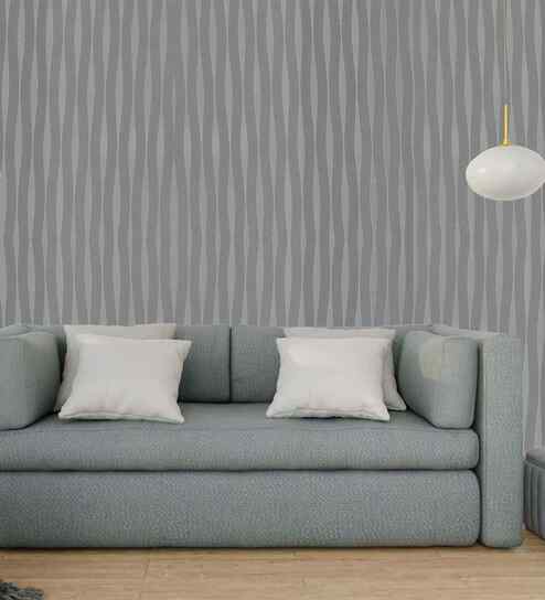 Frost Grey Design Wallpaper