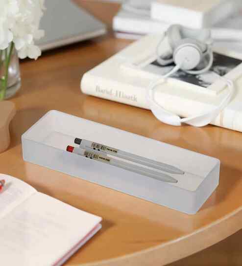 Frosted Polypropylene Stackable Storage Box