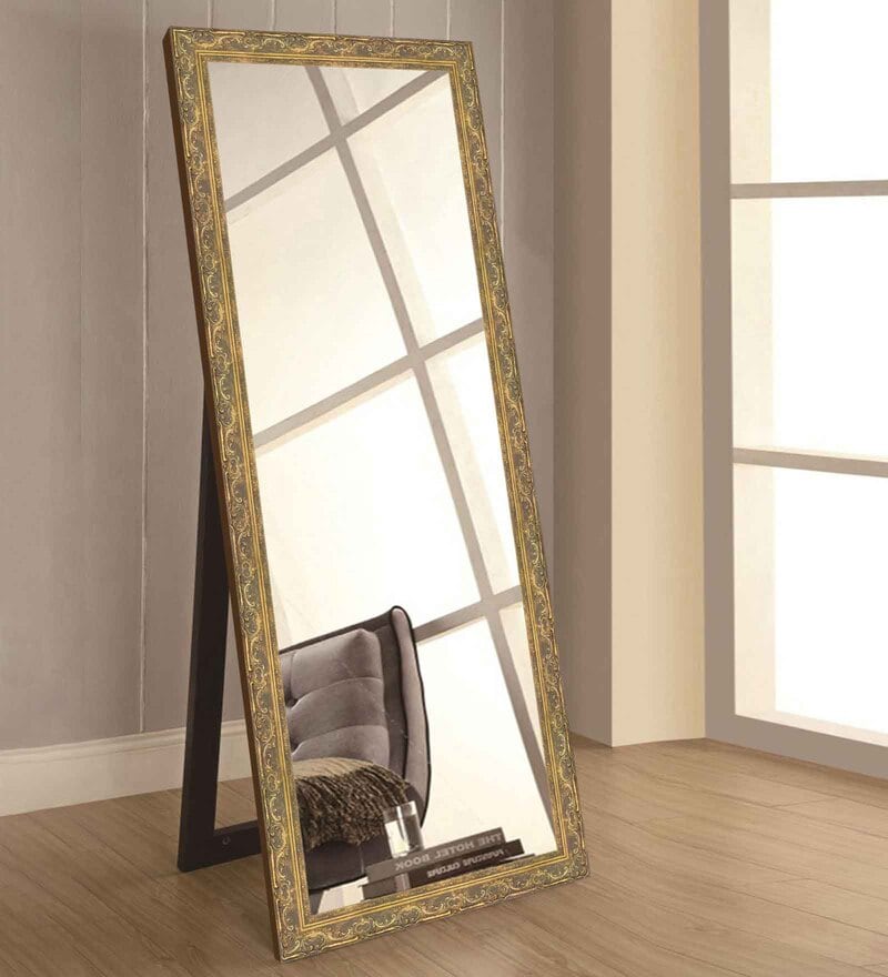 frame a large mirror