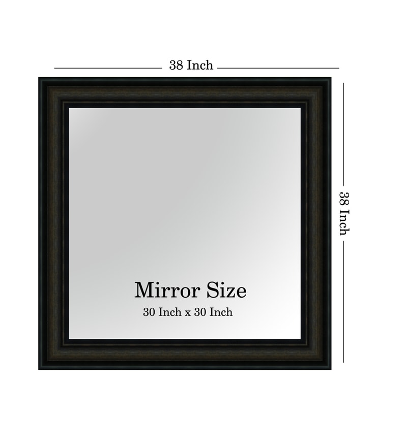 Buy Framed Square Decorative Wall Mirror By Elegant Arts And Frames