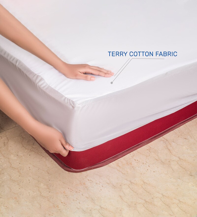 Buy Waterproof (72x72) King Size Mattress protector by Fresh Up Online