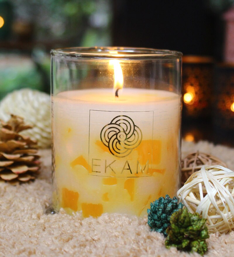 Buy Fruit Splash Aroma Scented Candle By Ekam Online Scented Candles