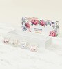 Set Of 4 White Wax Multi Fragrance Scented Tea Light Candles For Home D cor