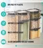 Frame-Up Containers 6pcs Set (460Ml x 2, 700ML x 2, 1300ML x 1, 1800ML x 1)