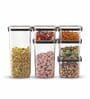 Frame-Up Containers 6pcs Set (460Ml x 2, 700ML x 2, 1300ML x 1, 1800ML x 1)