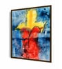 Framed Canvas Abstract Painting (30X40 Inches)