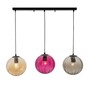 Venus Frances Multicolour Glass and Metal Cluster Hanging Light