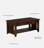 Francisco Sheesham Wood Coffee Table In Provincial Teak Finish