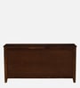 Francisco Sheesham Wood Sliding Door Sideboard In Scratch Resistant Provincial Teak Finish