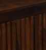 Francisco Sheesham Wood Sliding Door Sideboard In Scratch Resistant Provincial Teak Finish