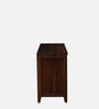Francisco Sheesham Wood Sliding Door Sideboard In Scratch Resistant Provincial Teak Finish