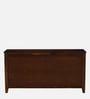 Francisco Sheesham Wood Sliding Door Sideboard In Scratch Resistant Provincial Teak Finish