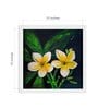 Frangipani  Handmade Acrylic Paint On Canvas Unframed
