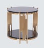 Fransco Side Table In Black Colour