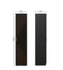 Fraser  1 Door Wardrobe In Black  Finish