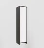 Fraser  1 Door Wardrobe In Black  Finish