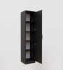 Fraser  1 Door Wardrobe In Black  Finish