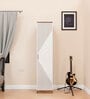 Fraser  1 Door Wardrobe In Noce Lyon & White Finish