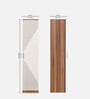 Fraser  1 Door Wardrobe In Noce Lyon & White Finish