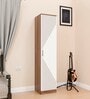 Fraser  1 Door Wardrobe In Noce Lyon & White Finish