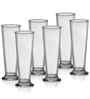 Freddo Set of 6 Crystal Lead Free Glass 265ml Beer Glasses