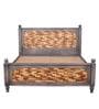 Frediano King Size Bed In Dual Tone