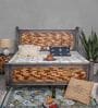 Frediano King Size Bed In Dual Tone
