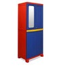 Freedom Storage Cabinet with Mirror in Pepsi Blue Colour