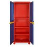 Freedom Storage Cabinet with Mirror in Pepsi Blue Colour