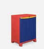Freedom Cabinet in Pepsi Blue & Bright Red Colour Freedom Cabinet in Pepsi Blue & Bright Red Colour