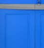 Freedom Plastic Kids 2 Door Wardrobe In Deep Blue & Grey Colour