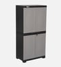 Freedom Large 18 Shoe Rack Plastic Cabinet In Haze Grey Colour Freedom Large 18 Shoe Rack Plastic Cabinet In Haze Grey Colour