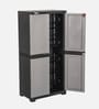 Freedom Large 18 Shoe Rack Plastic Cabinet In Haze Grey Colour Freedom Large 18 Shoe Rack Plastic Cabinet In Haze Grey Colour