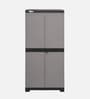 Freedom Large 18 Shoe Rack Plastic Cabinet In Haze Grey Colour Freedom Large 18 Shoe Rack Plastic Cabinet In Haze Grey Colour