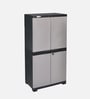 Freedom Medium Plastic Storage Cabinet In Haze Grey Colour Freedom Medium Plastic Storage Cabinet In Haze Grey Colour