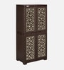 Freedom Medium Star Plastic Storage Cabinet In Weather Brown Colour Freedom Medium Star Plastic Storage Cabinet In Weather Brown Colour